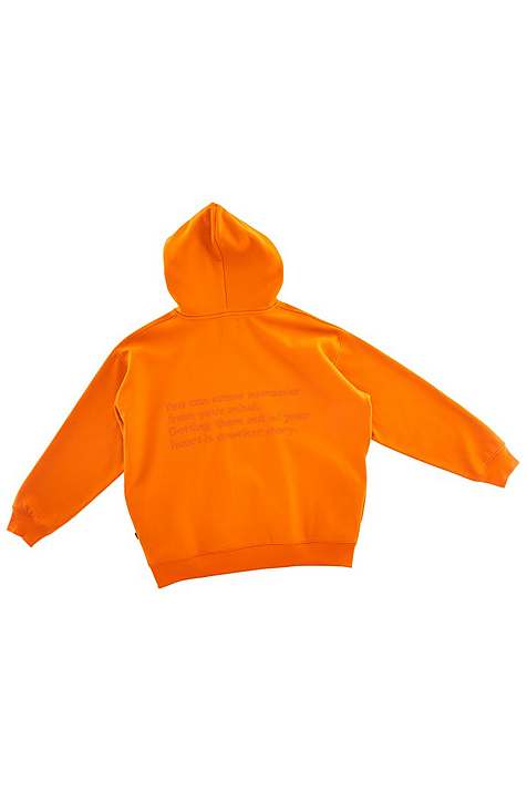 Women Marc Jacobs Clementine Big Hoodie Orange | UK MJ9316-U13