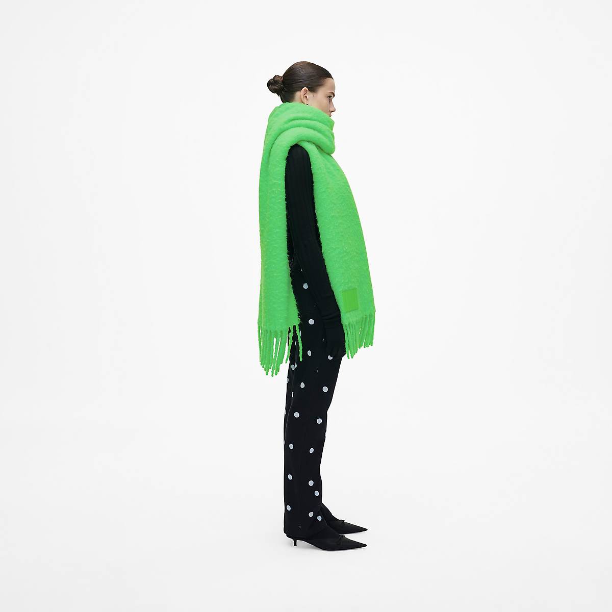 Women Marc Jacobs Cloud Scarves Green | UK MJ2379-G04