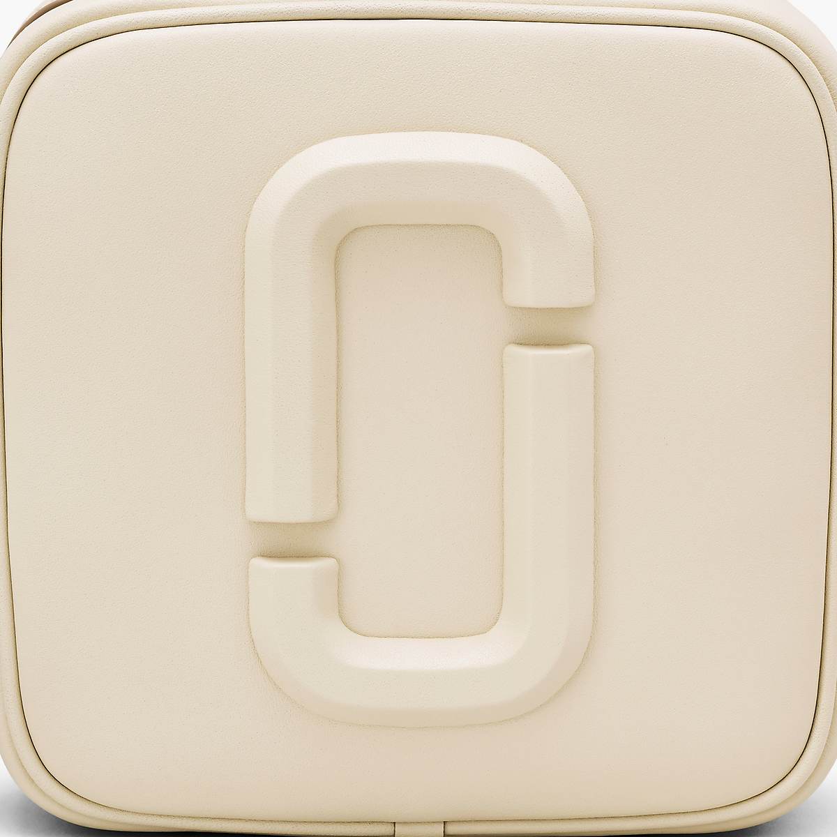 Women Marc Jacobs Covered J Marc Cube Crossbody Bags White | UK MJ1428-O73