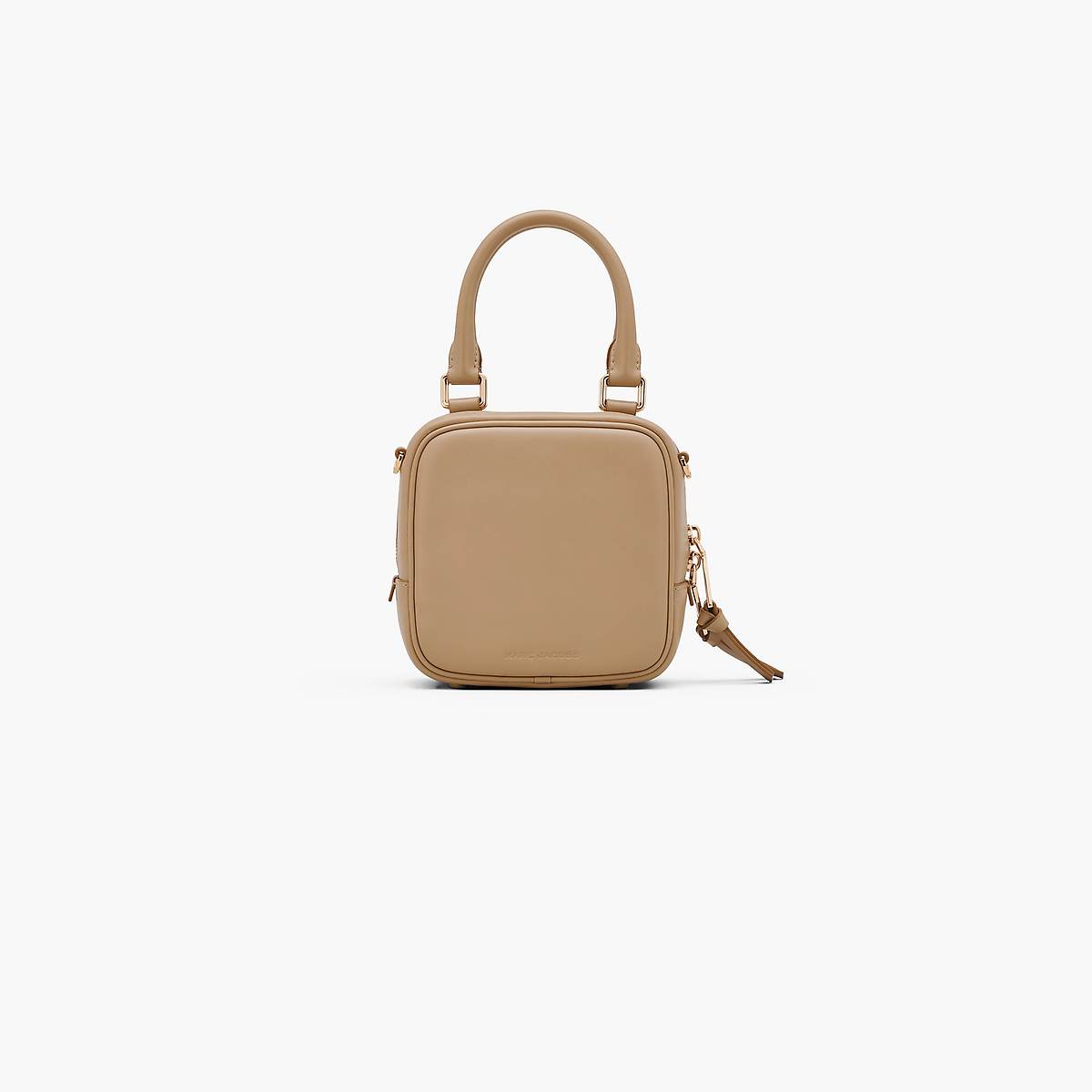 Women Marc Jacobs Covered J Marc Cube Crossbody Bags Brown | UK MJ2419-P26