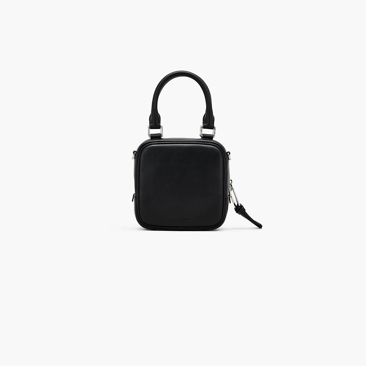 Women Marc Jacobs Covered J Marc Cube Crossbody Bags Black | UK MJ9724-A13