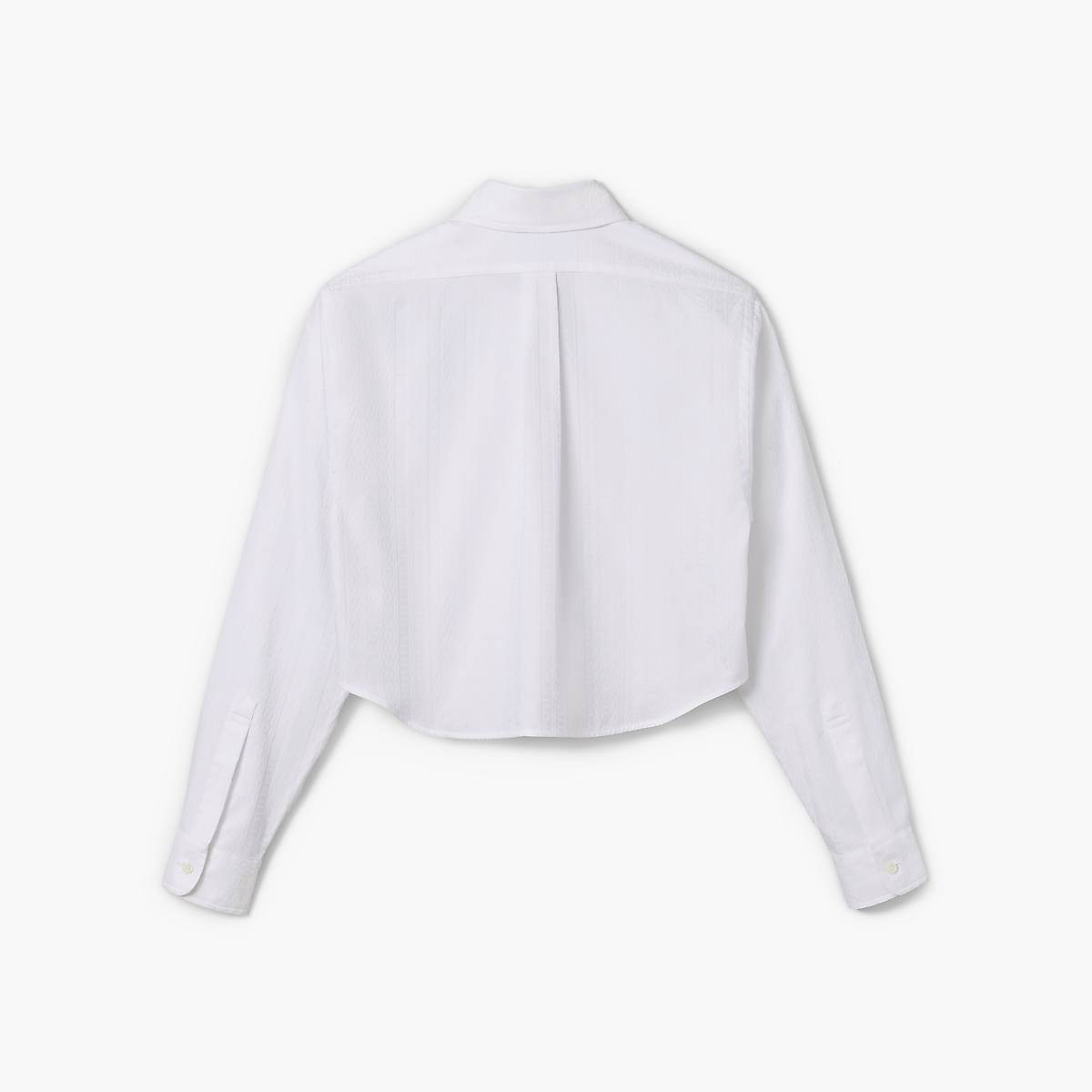 Women Marc Jacobs Cropped Femme Shirts White | UK MJ4516-X70