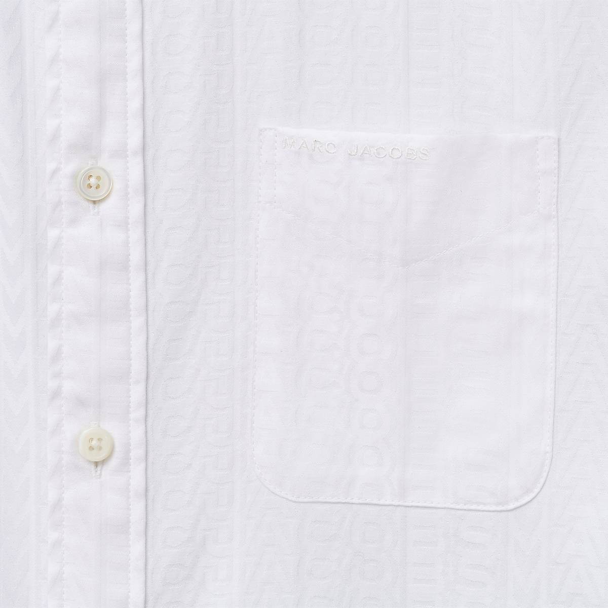 Women Marc Jacobs Cropped Femme Shirts White | UK MJ4516-X70