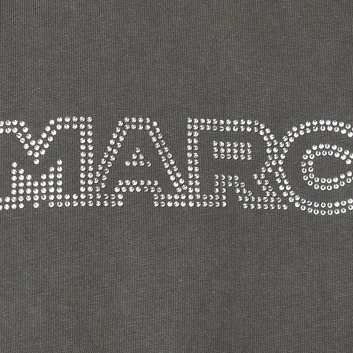 Women Marc Jacobs Crystal Big Tee T-Shirt Grey | UK MJ9308-N02