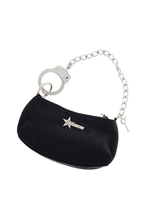 Women Marc Jacobs Cuffz Shoulder Bags Black | UK MJ1497-H46