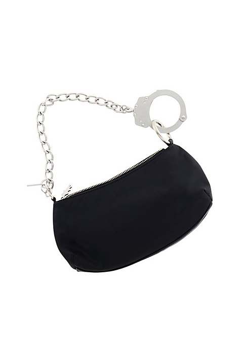 Women Marc Jacobs Cuffz Shoulder Bags Black | UK MJ1497-H46