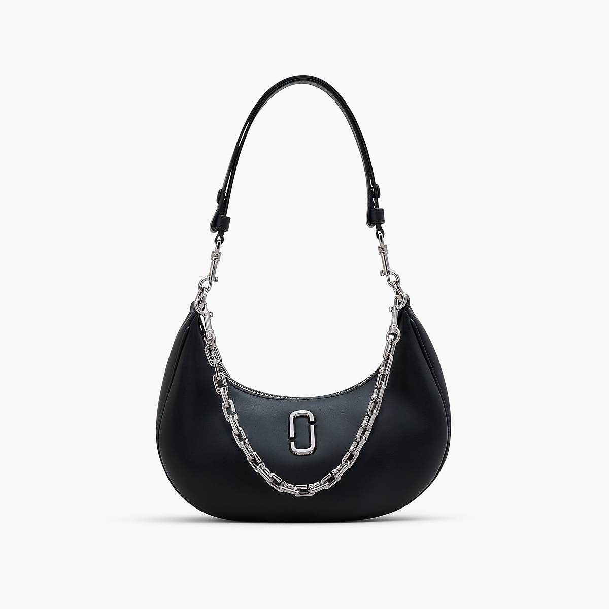 Women Marc Jacobs Curve Shoulder Bags Black | UK MJ1478-D02