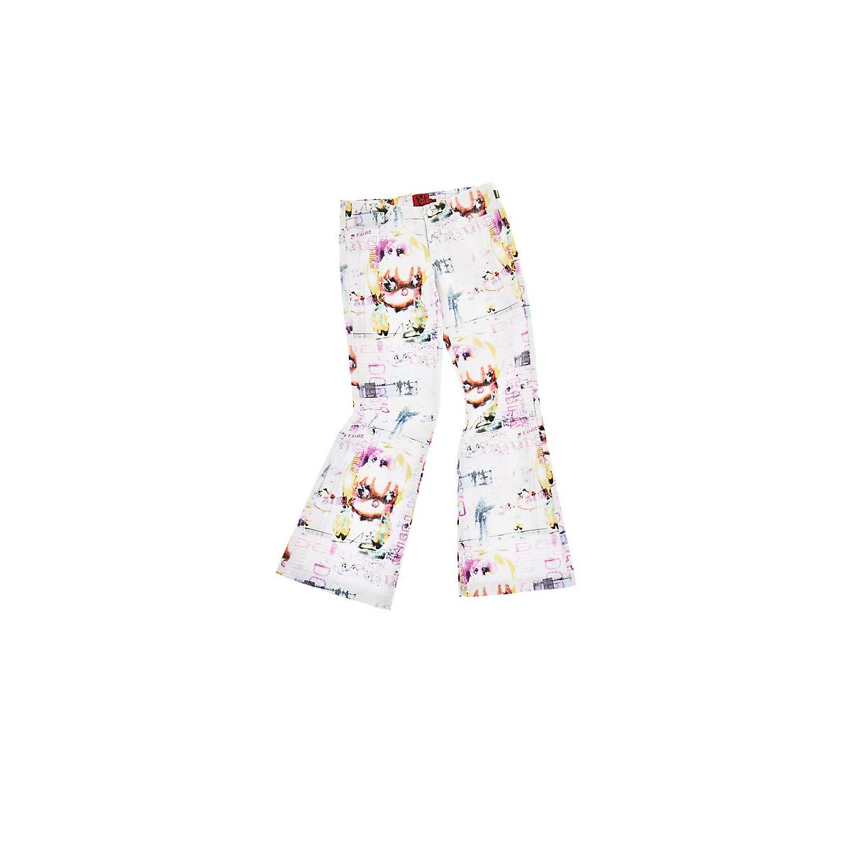 Women Marc Jacobs Don't Think Flared Star Jeans Multicolor | UK MJ5147-U58