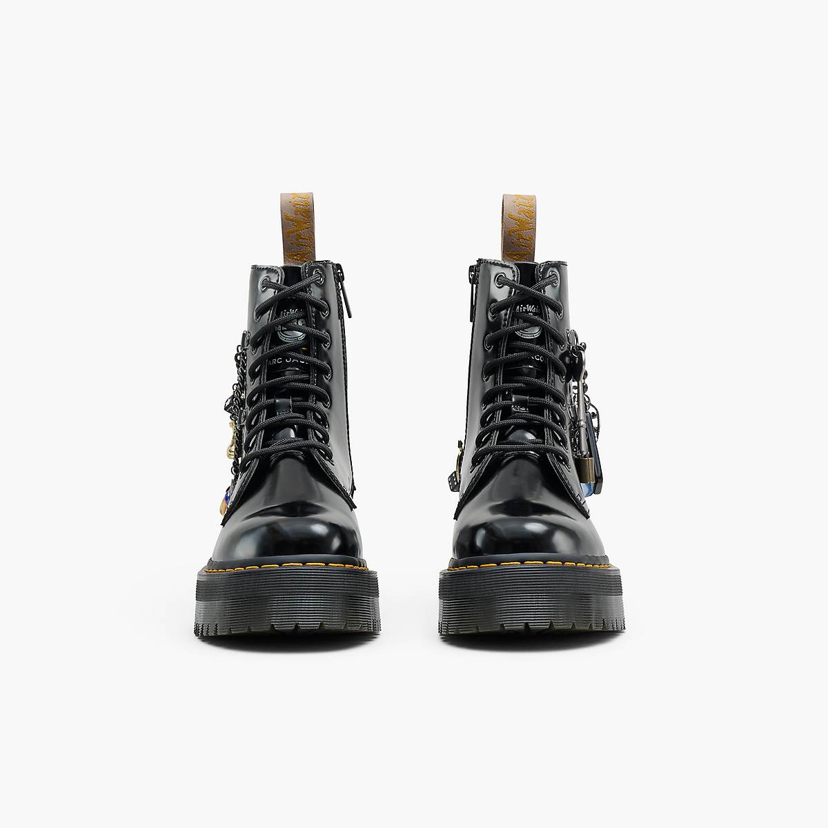 Women Marc Jacobs Dr. Martens x Marc Jacobs Charm Jadon Boots Black | UK MJ5693-S80