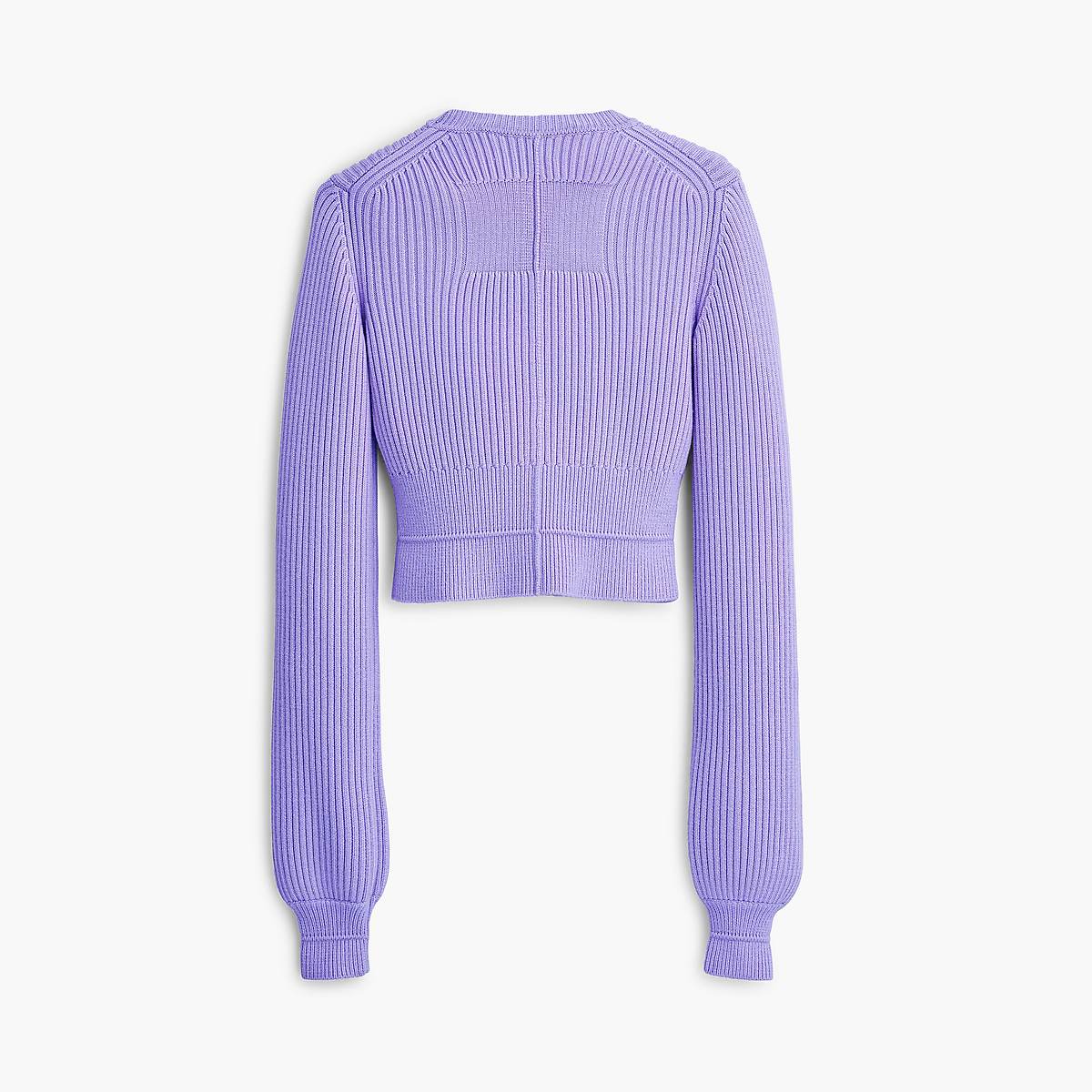 Women Marc Jacobs Femme Crewneck Sweaters Lavender | UK MJ9435-Z45