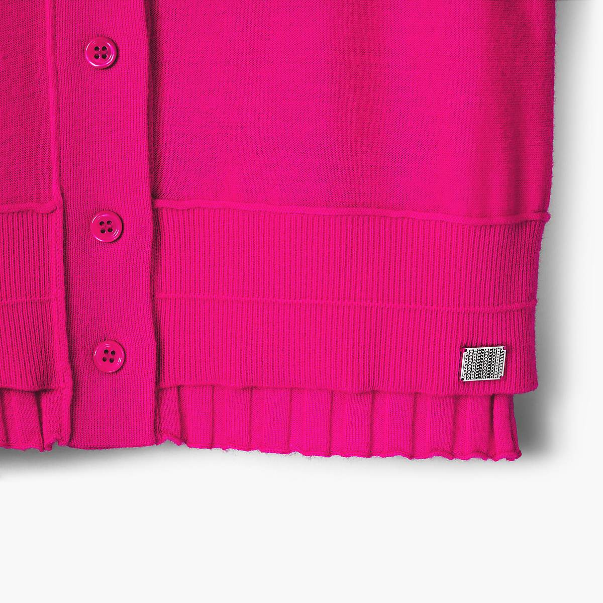 Women Marc Jacobs Fine Ribbed Merino Cardigan Pink | UK MJ3759-F40