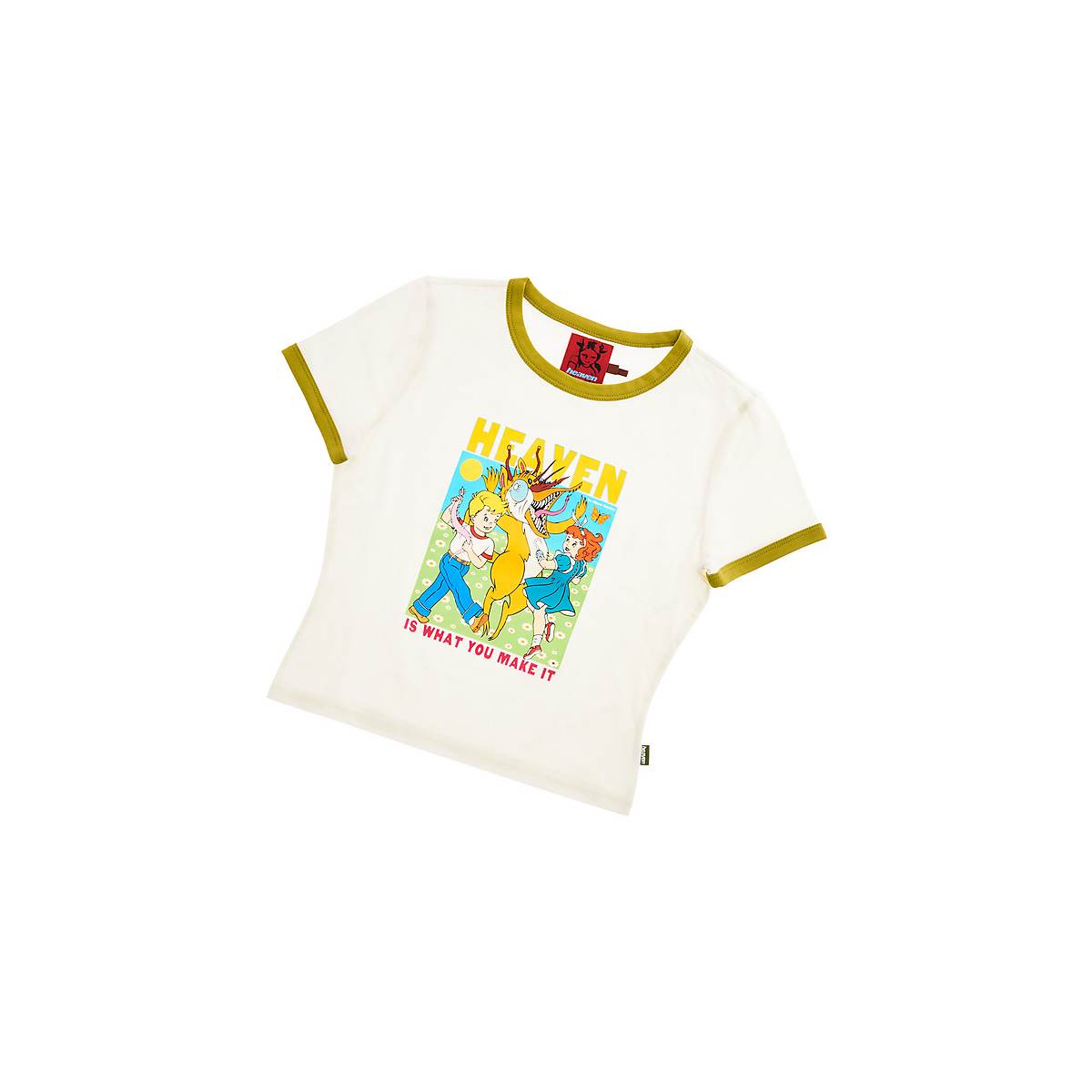 Women Marc Jacobs Frank Kozik Baby Tee T-Shirt White | UK MJ7185-E52