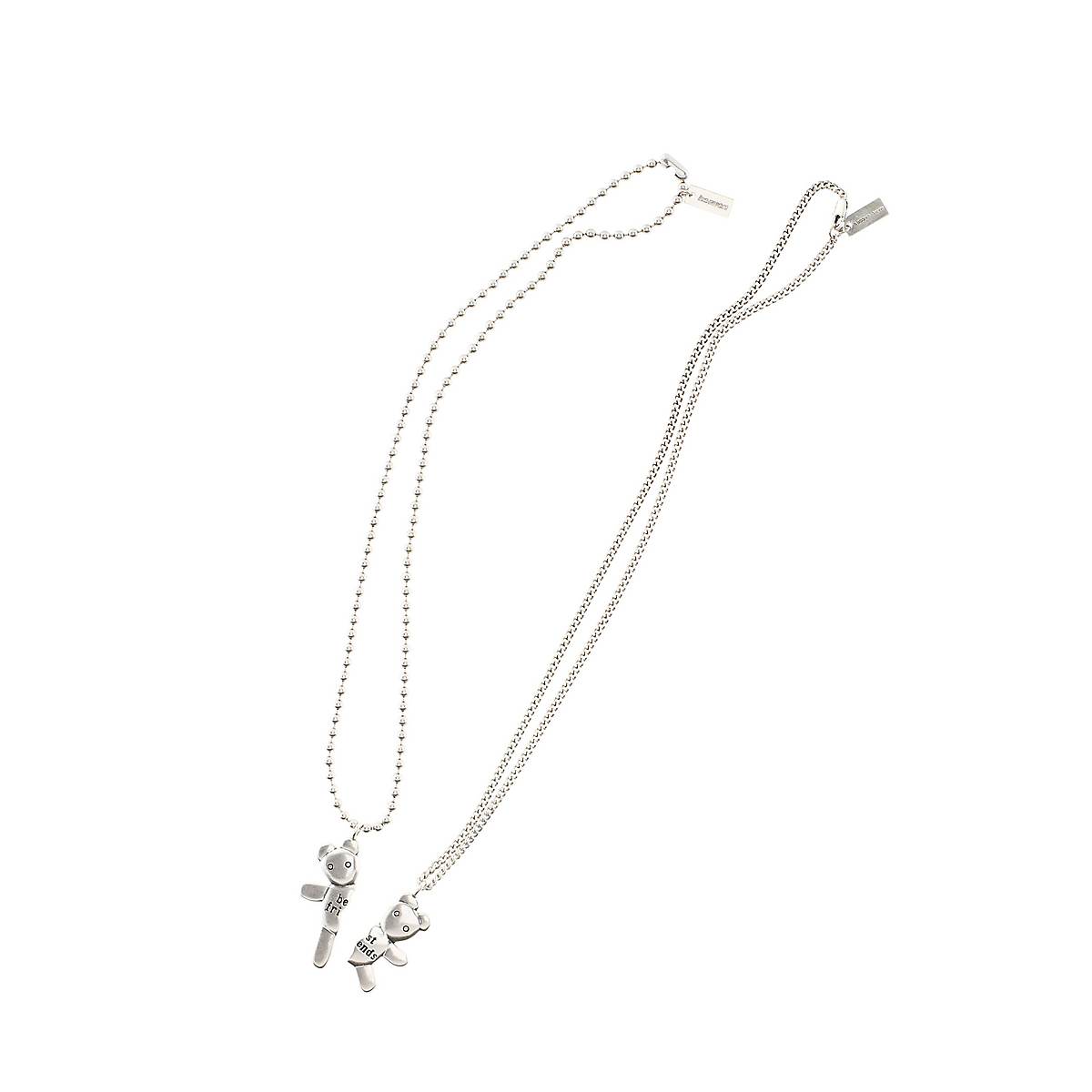 Women Marc Jacobs Friendship Necklace Set Jewelry Silver | UK MJ7193-W62