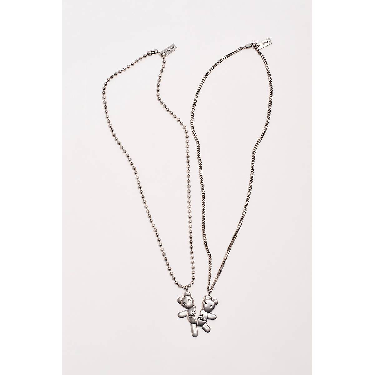 Women Marc Jacobs Friendship Necklace Set Jewelry Silver | UK MJ7193-W62