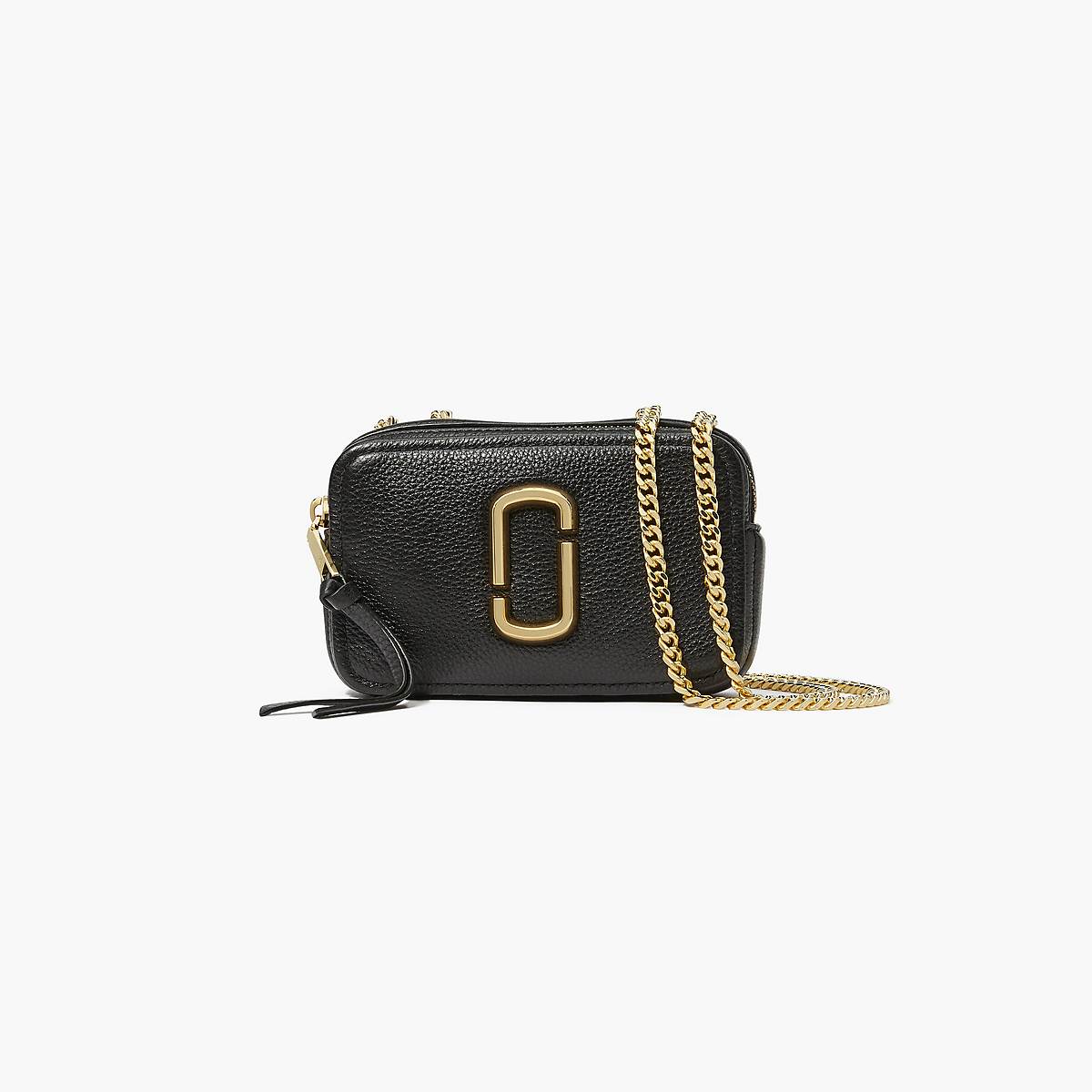 Women Marc Jacobs Glam Shot 17 Crossbody Bags Black | UK MJ6703-H93