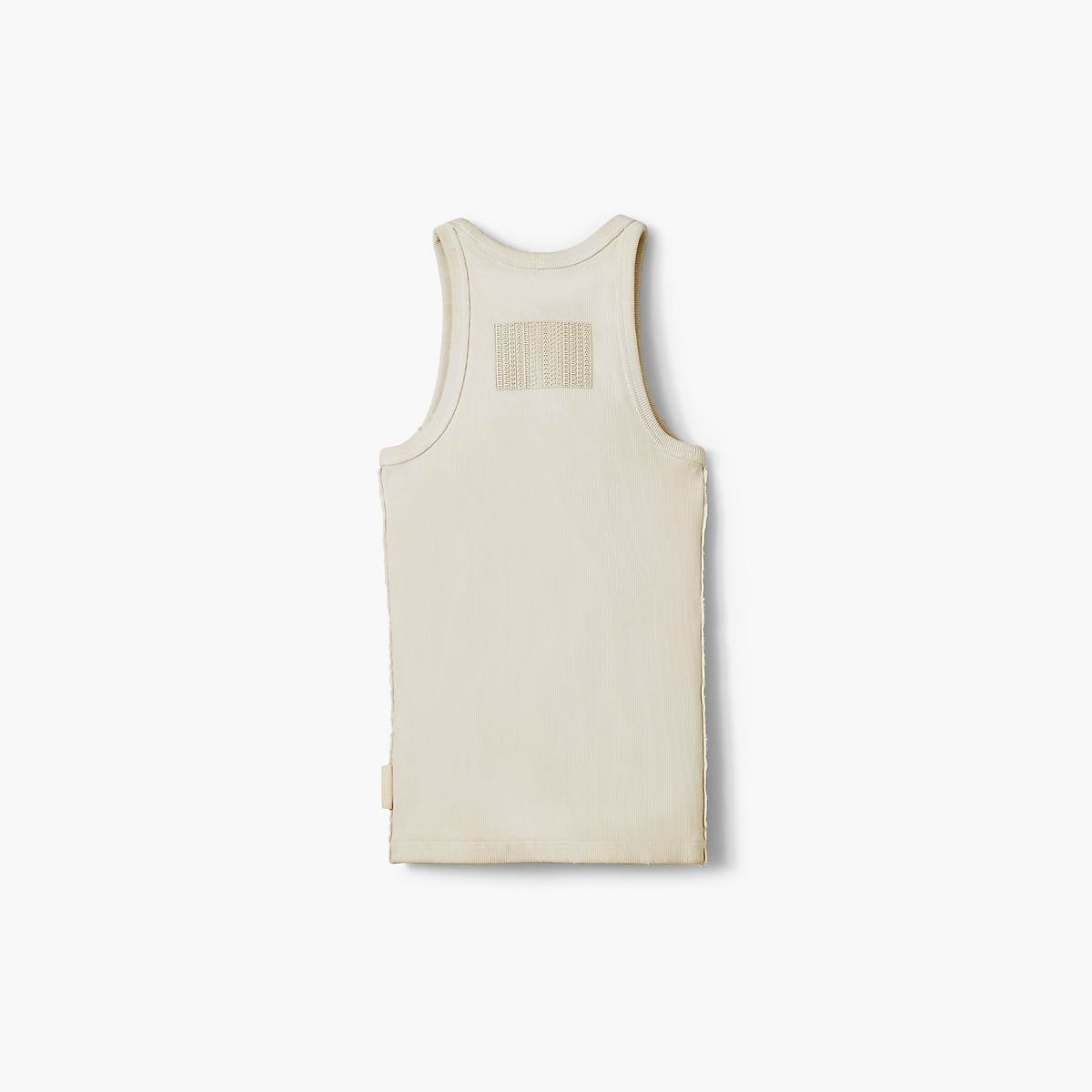 Women Marc Jacobs Grunge Rib Tanks Cream | UK MJ0143-R70