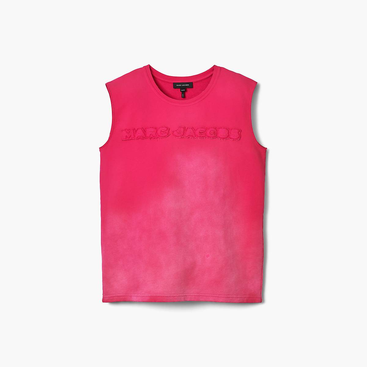 Women Marc Jacobs Grunge Spray Muscle Tee T-Shirt Pink | UK MJ5473-N42