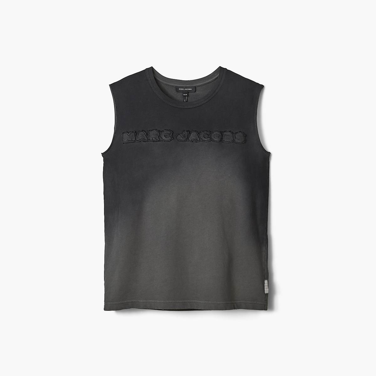 Women Marc Jacobs Grunge Spray Muscle Tee T-Shirt Grey | UK MJ7592-M78