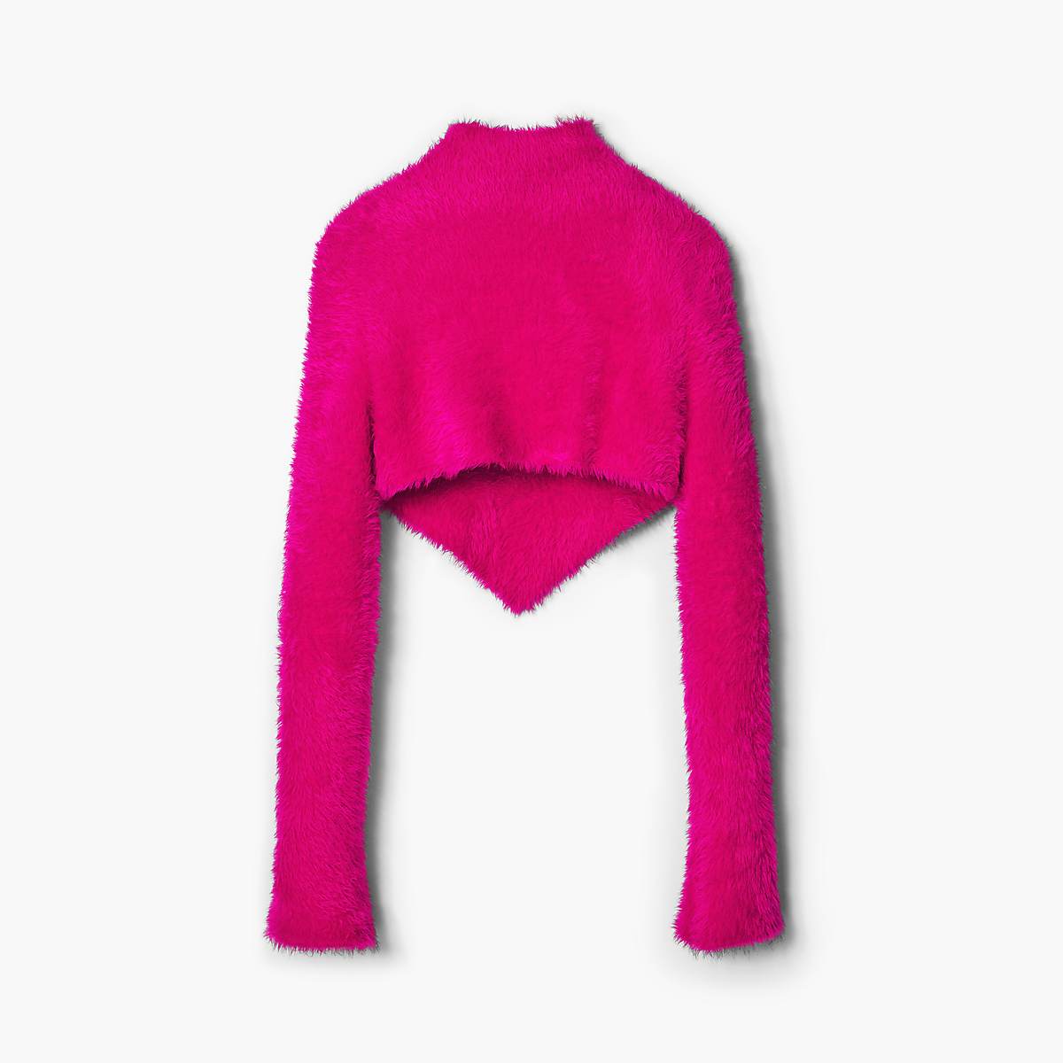 Women Marc Jacobs Hairy Grunge Pointed Sweaters Pink | UK MJ8365-V90