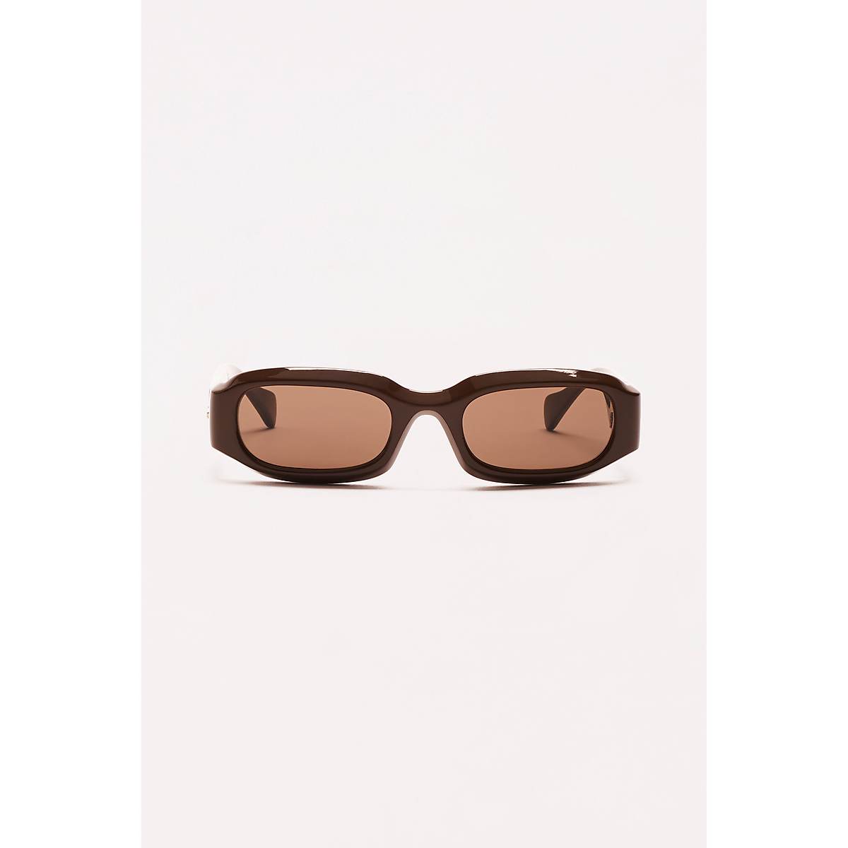 Women Marc Jacobs Heaven Rectangular Sunglasses Brown | UK MJ3261-S34