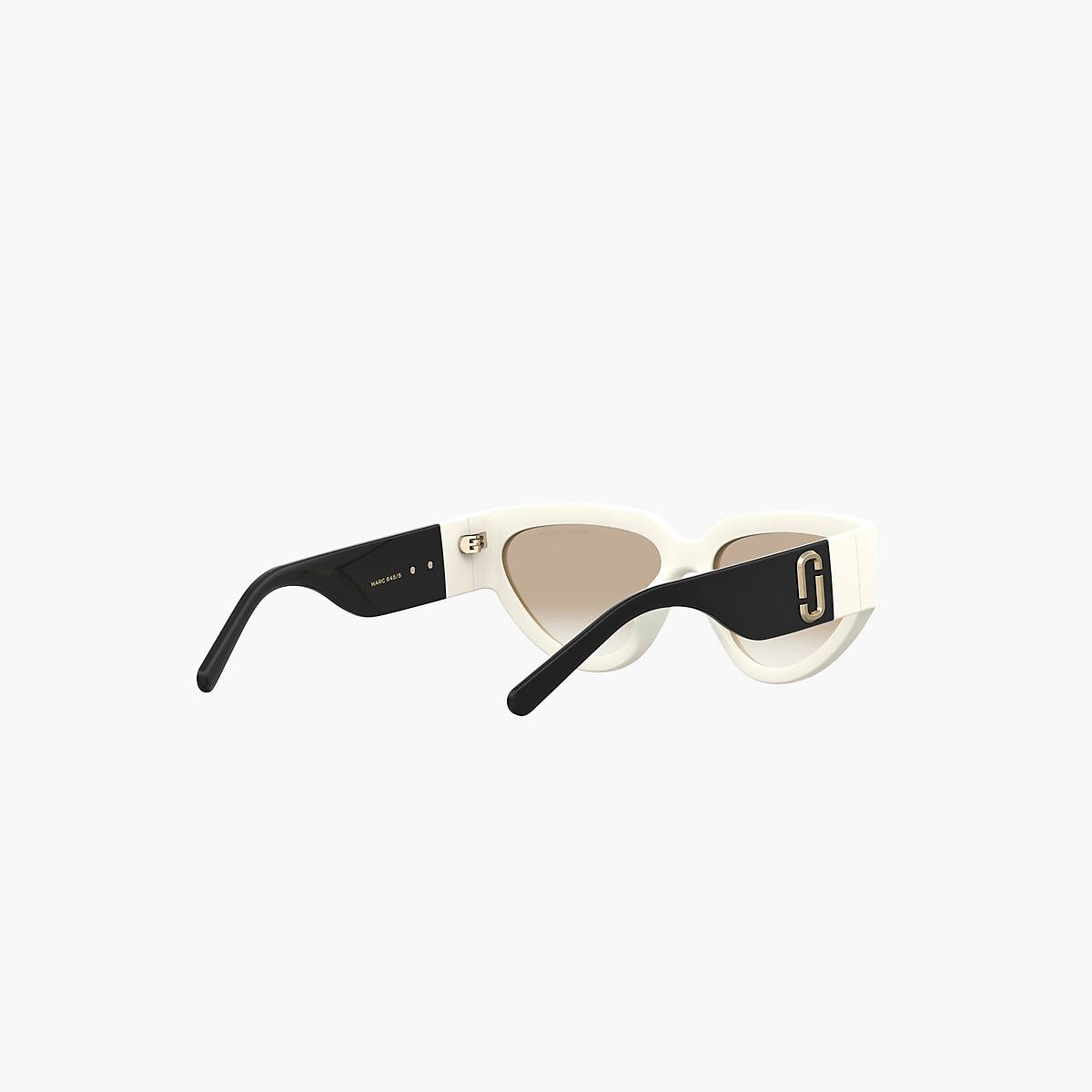 Women Marc Jacobs J Marc Cat Eye Sunglasses White / Black | UK MJ6098-E83