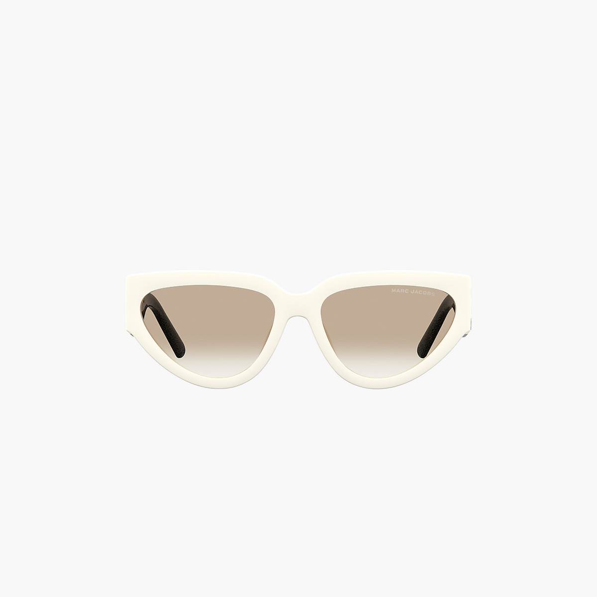 Women Marc Jacobs J Marc Cat Eye Sunglasses White / Black | UK MJ6098-E83