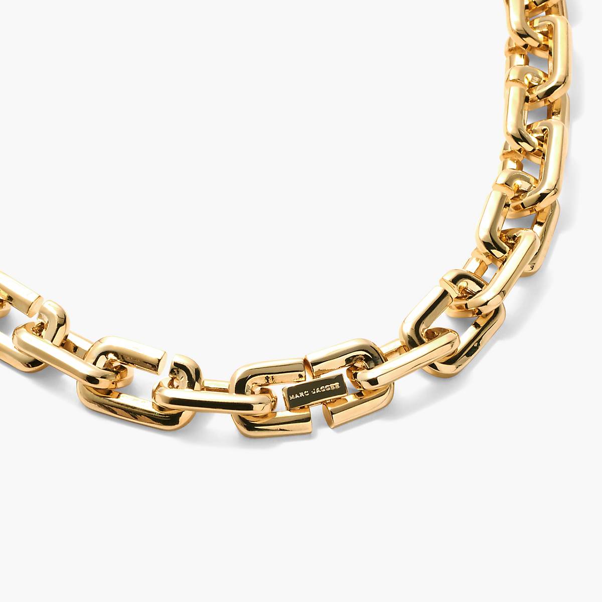 Women Marc Jacobs J Marc Chain Link Necklaces Gold | UK MJ6075-G37