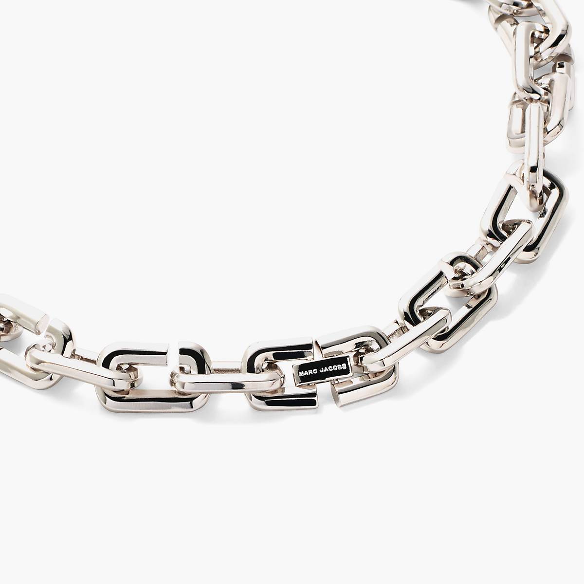 Women Marc Jacobs J Marc Chain Link Necklaces Silver | UK MJ2973-H24