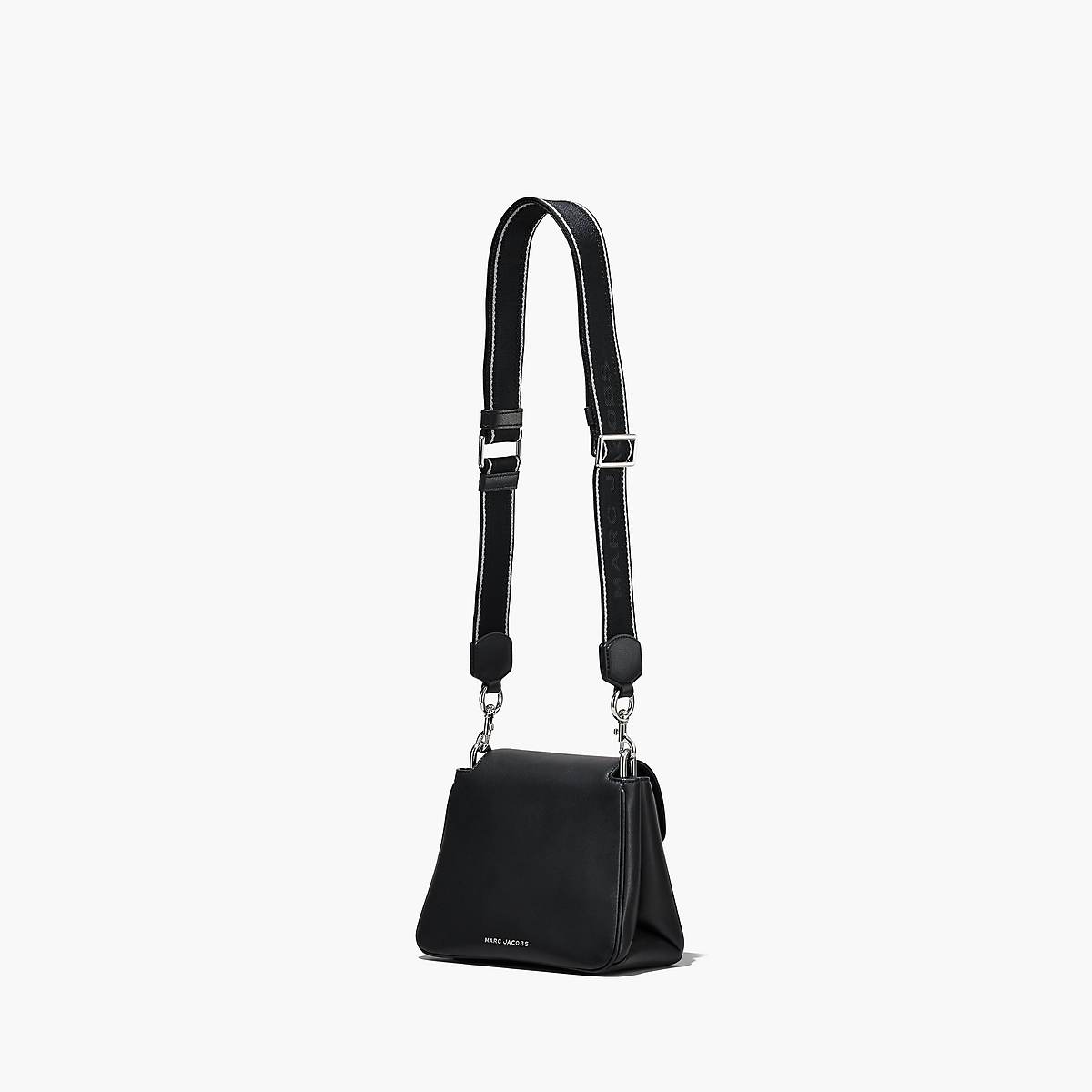 Women Marc Jacobs J Marc Chain Mini Satchel Bags Black / Silver | UK MJ5938-P83