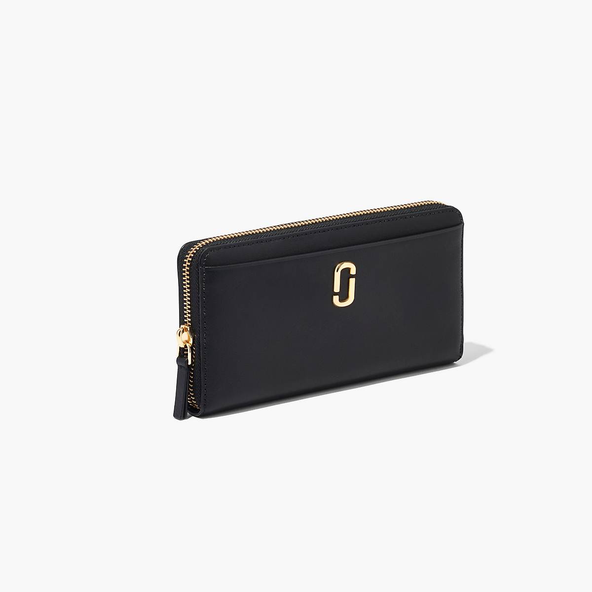 Women Marc Jacobs J Marc Continental Wallets Black | UK MJ8156-W96