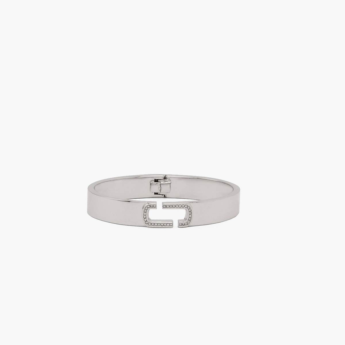 Women Marc Jacobs J Marc Crystal Bangle Bangles Silver | UK MJ4395-S73