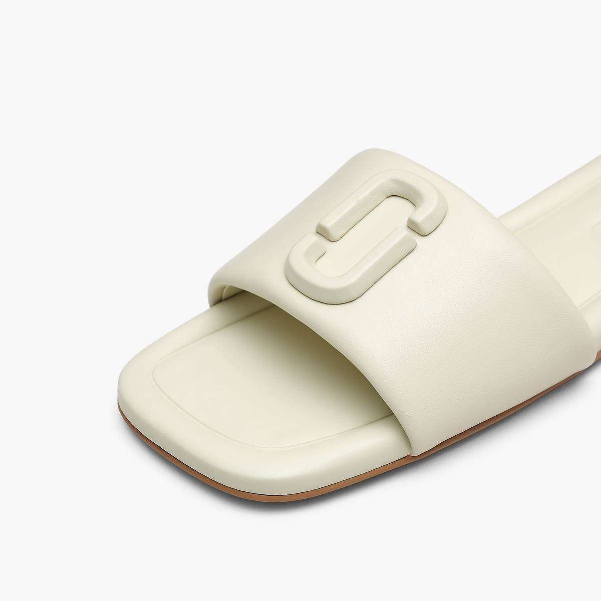 Women Marc Jacobs J Marc Leather Sandals White | UK MJ9516-K39