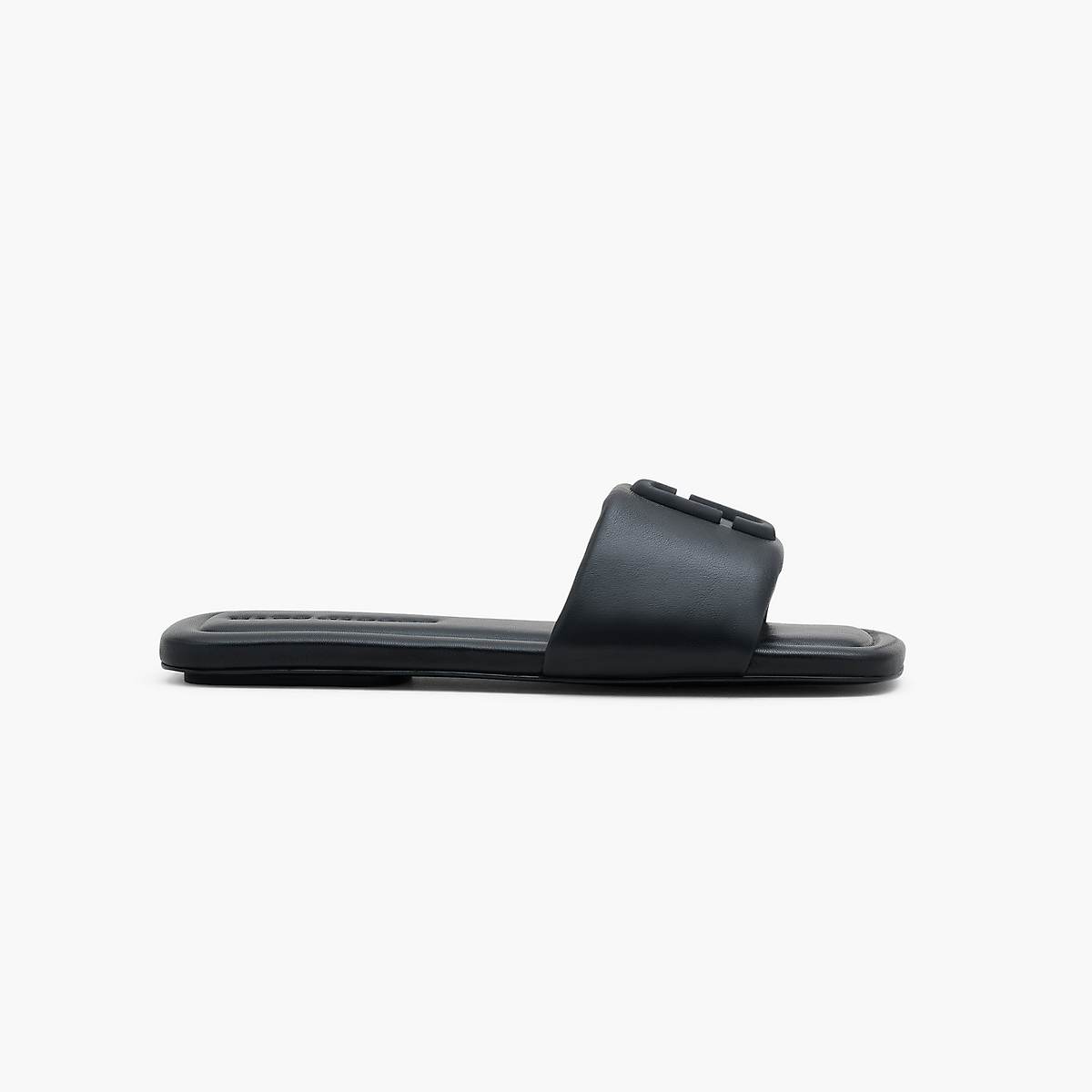 Women Marc Jacobs J Marc Leather Sandals Black | UK MJ5831-L03