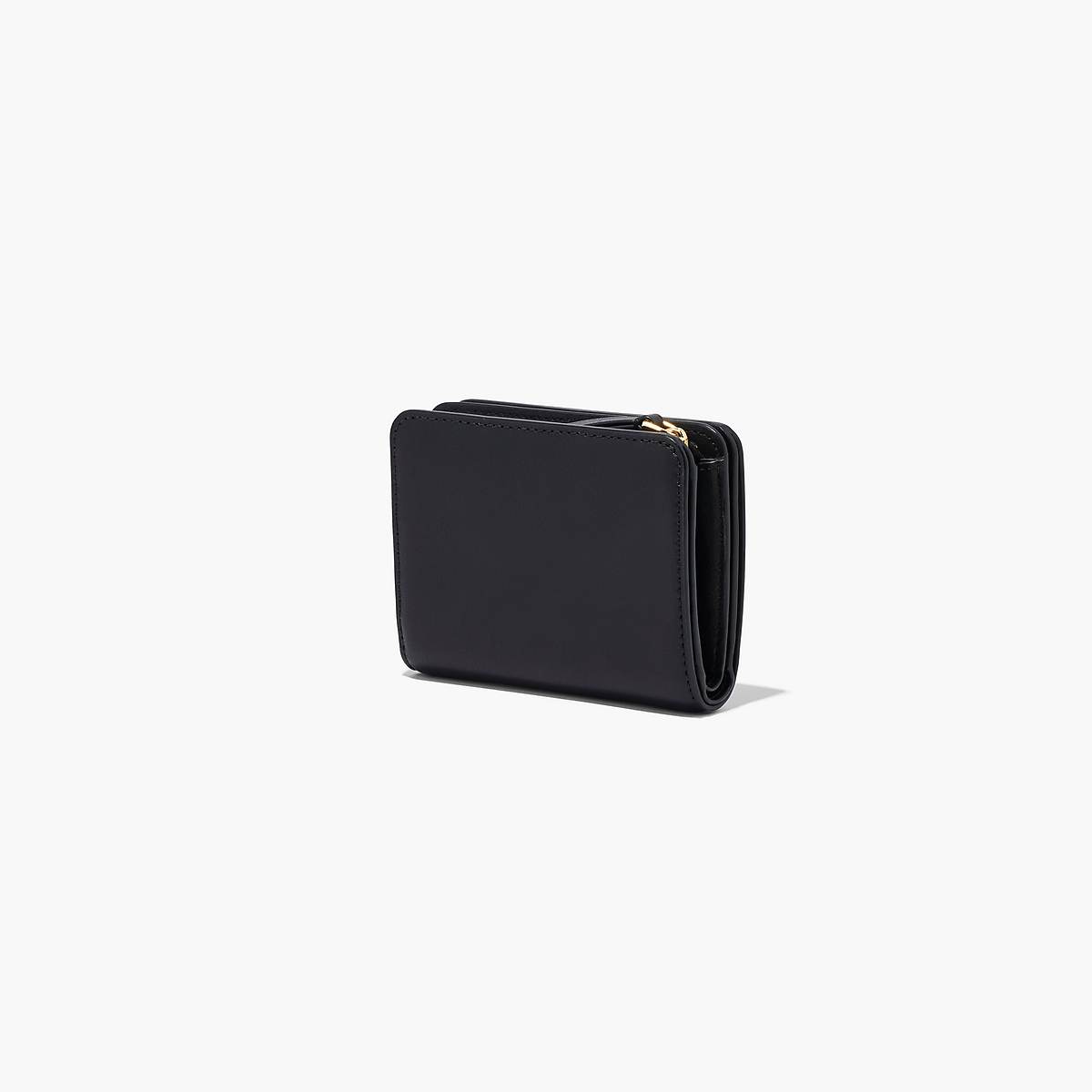 Women Marc Jacobs J Marc Mini Compact Wallets Black | UK MJ6043-M91