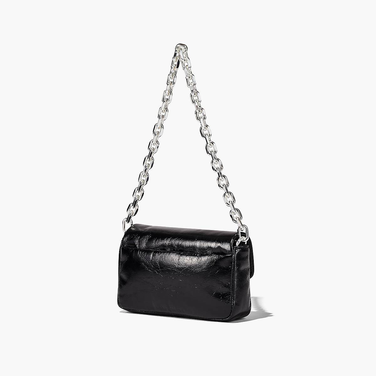 Women Marc Jacobs J Marc Mini Pillow Shoulder Bags Black | UK MJ5604-U73