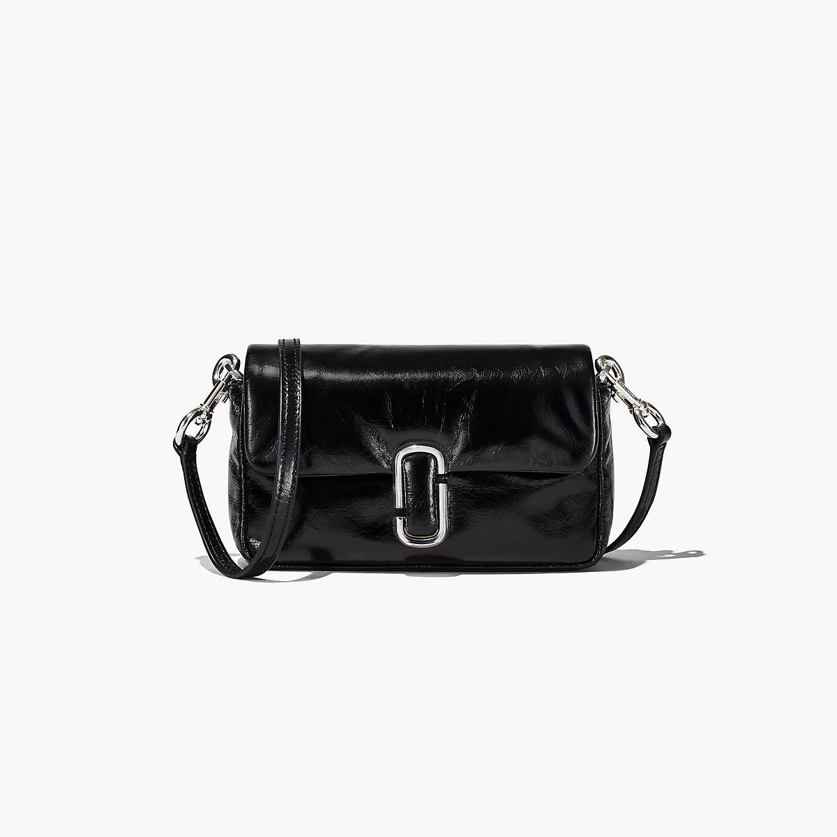 Women Marc Jacobs J Marc Mini Pillow Shoulder Bags Black | UK MJ5604-U73