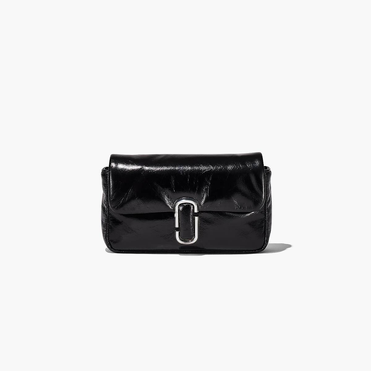 Women Marc Jacobs J Marc Mini Pillow Shoulder Bags Black | UK MJ5604-U73