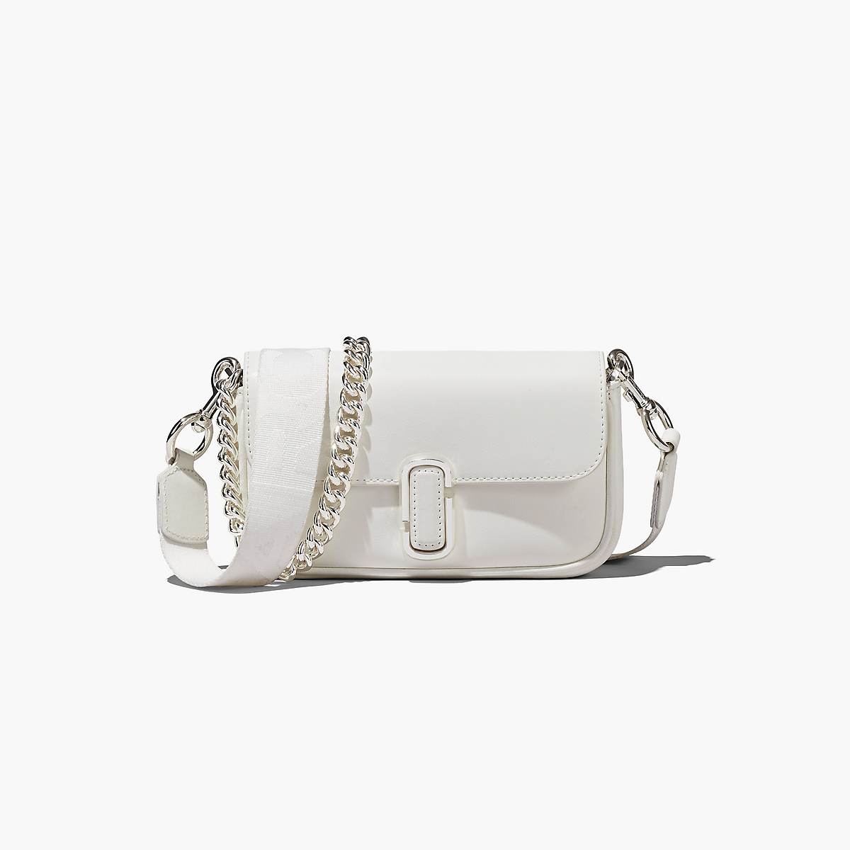 Women Marc Jacobs J Marc Mini Shoulder Bags White / Silver | UK MJ8753-H54