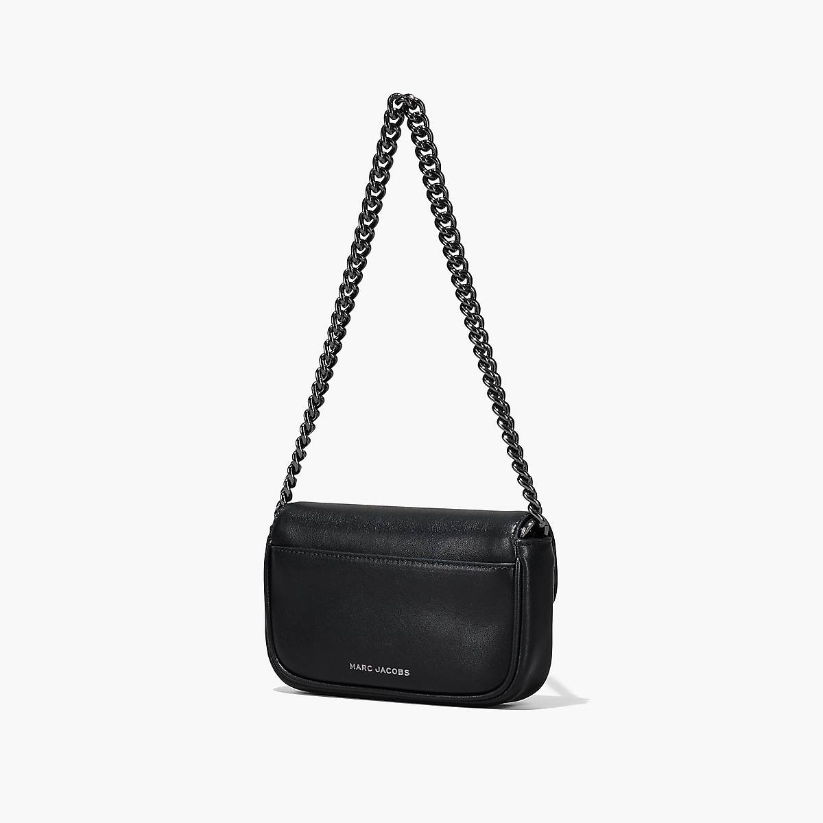 Women Marc Jacobs J Marc Mini Shoulder Bags Black / Grey | UK MJ8459-Z97