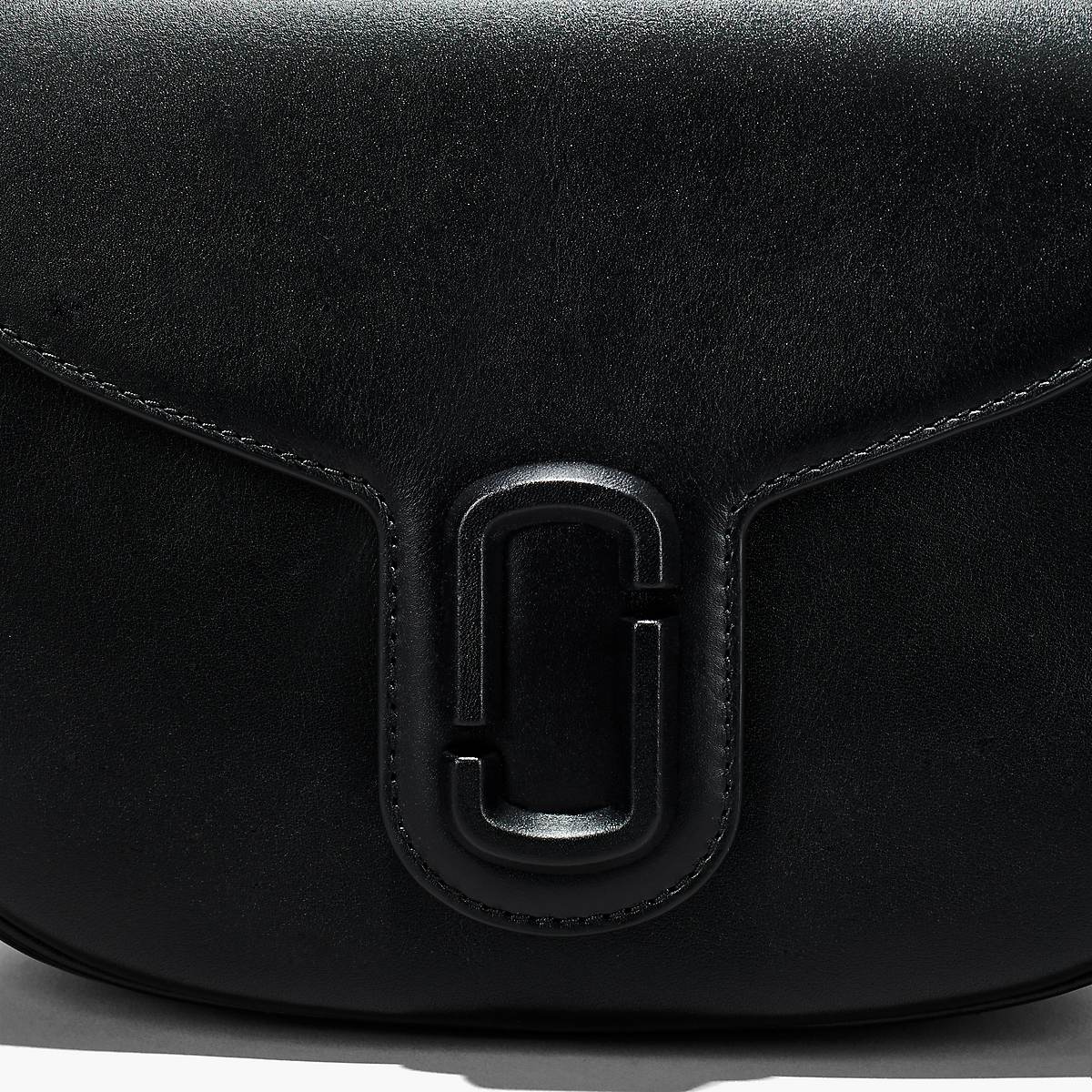 Women Marc Jacobs J Marc Saddle Crossbody Bags Black | UK MJ0975-D25