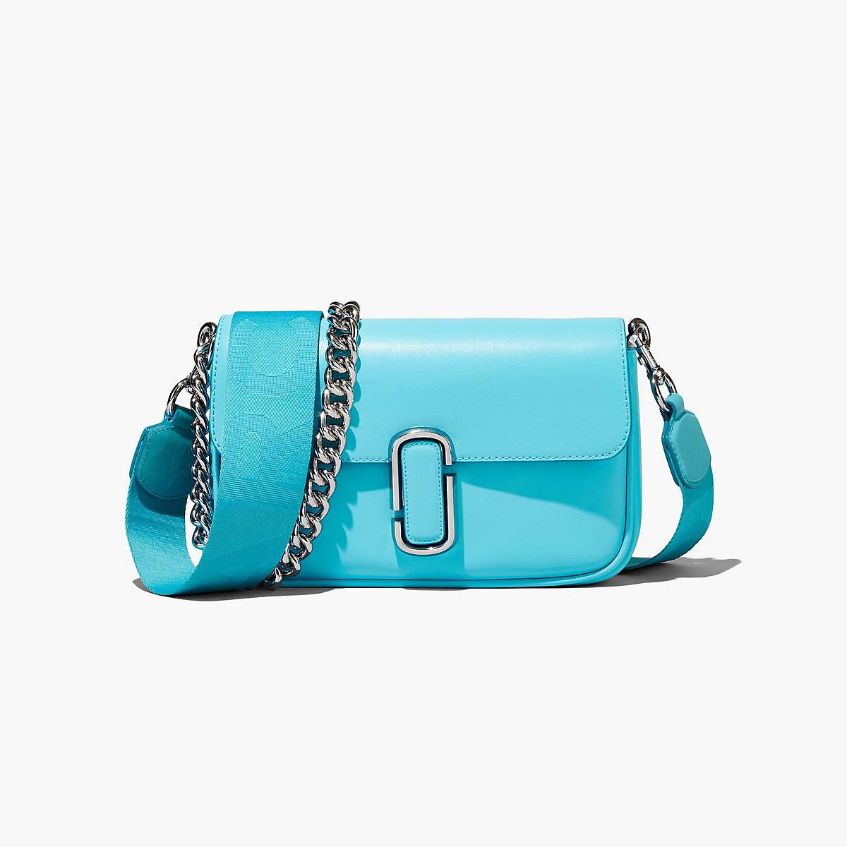 Women Marc Jacobs J Marc Shoulder Bags Blue | UK MJ0682-M36