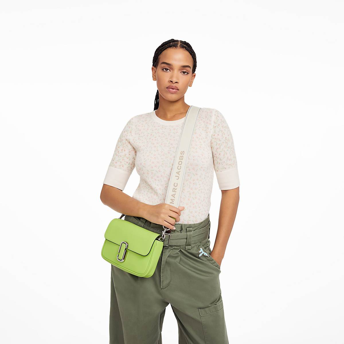 Women Marc Jacobs J Marc Shoulder Bags Green | UK MJ2087-R81