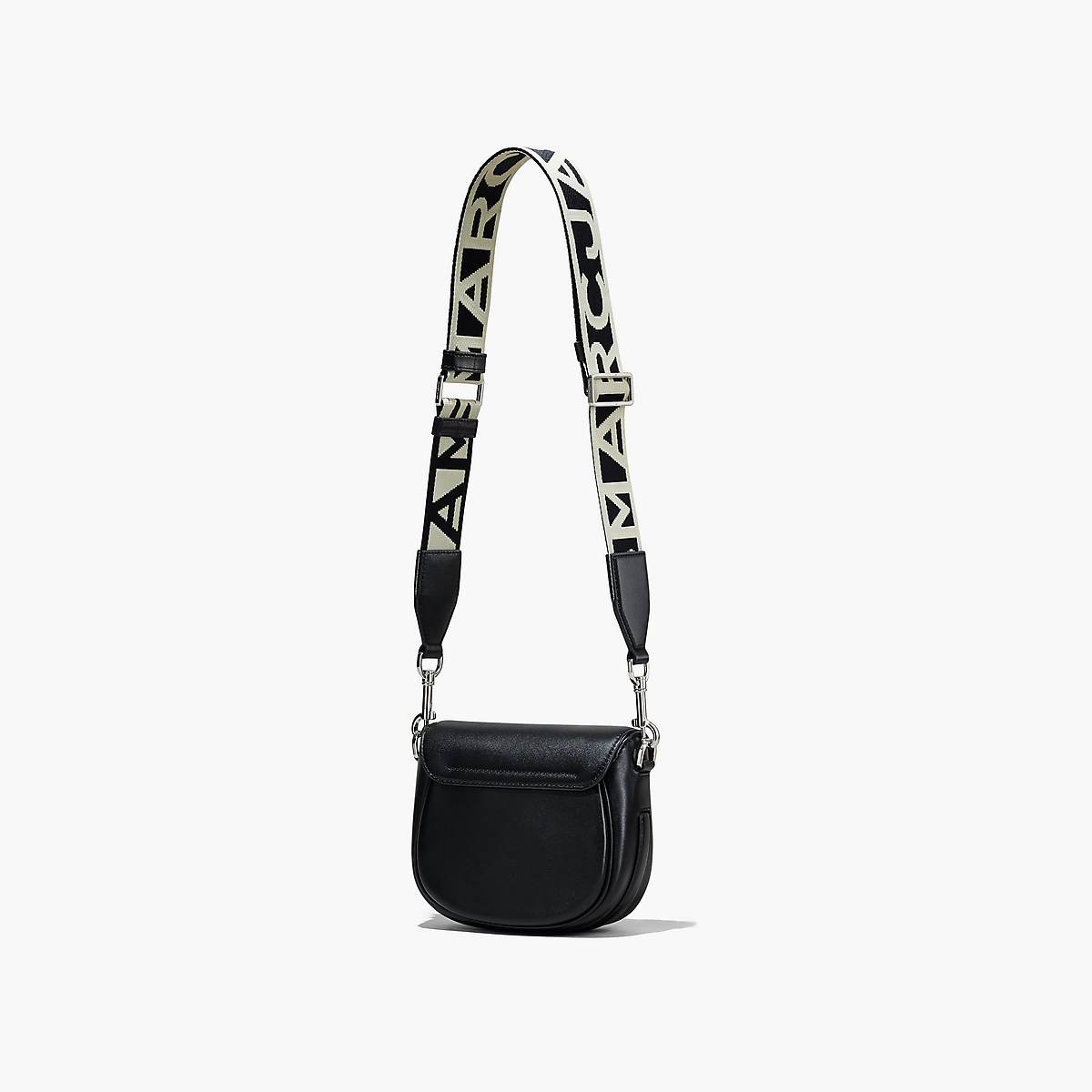 Women Marc Jacobs J Marc Small Saddle Crossbody Bags Black | UK MJ1324-K23