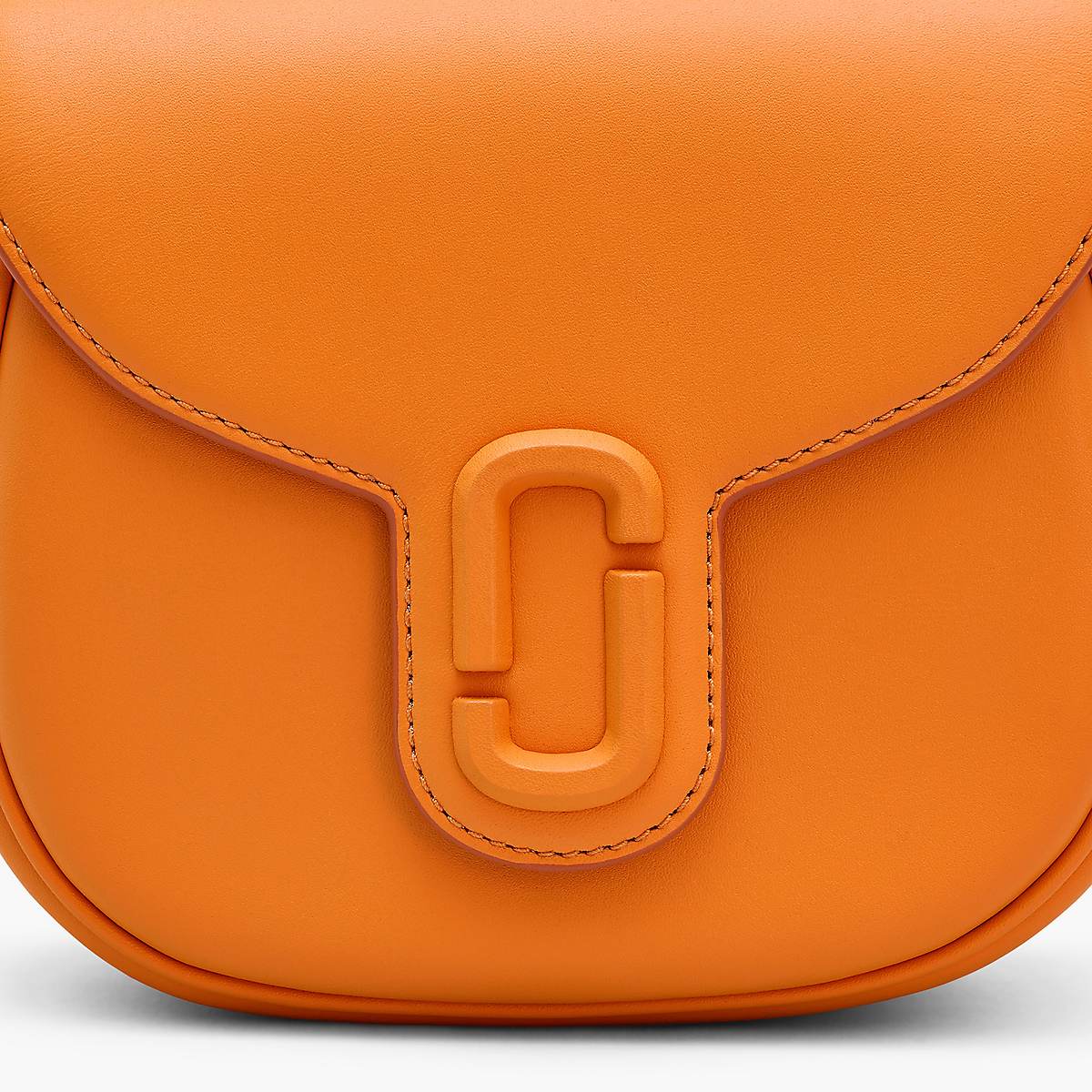 Women Marc Jacobs J Marc Small Saddle Crossbody Bags Orange | UK MJ1643-X01