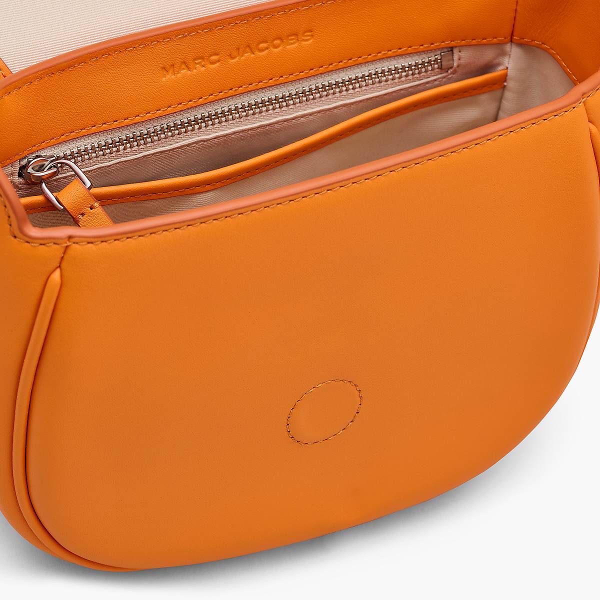 Women Marc Jacobs J Marc Small Saddle Crossbody Bags Orange | UK MJ1643-X01