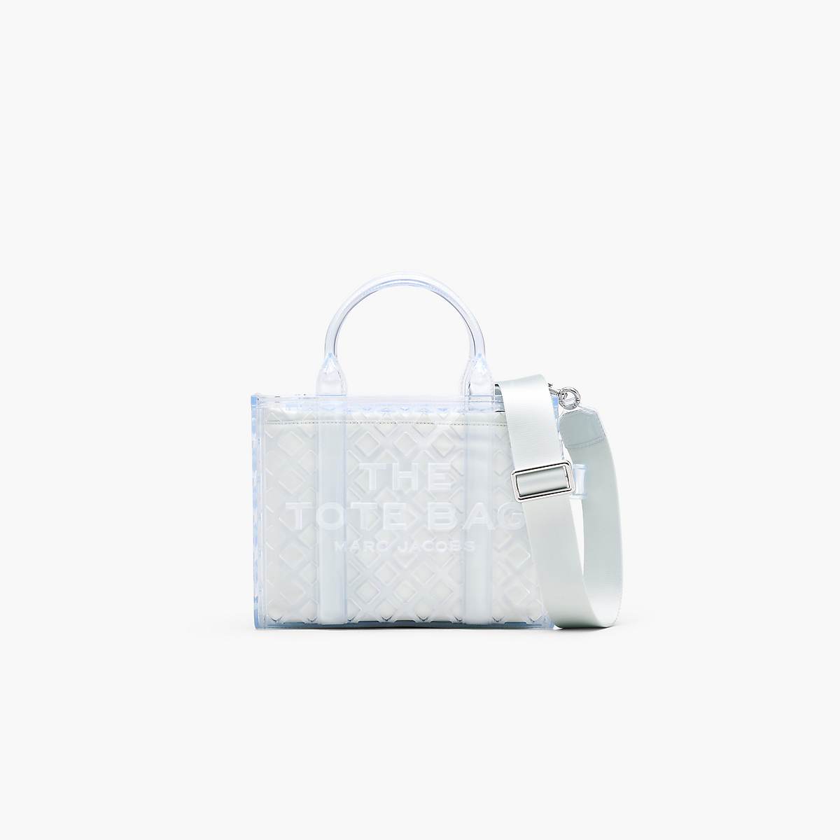 Women Marc Jacobs Jelly Small Tote Bags White | UK MJ0987-L72