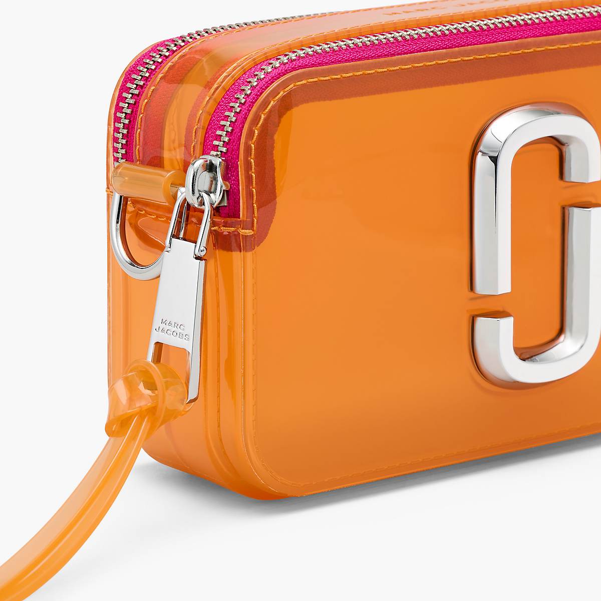 Women Marc Jacobs Jelly Snapshot Bags Orange | UK MJ7309-M98