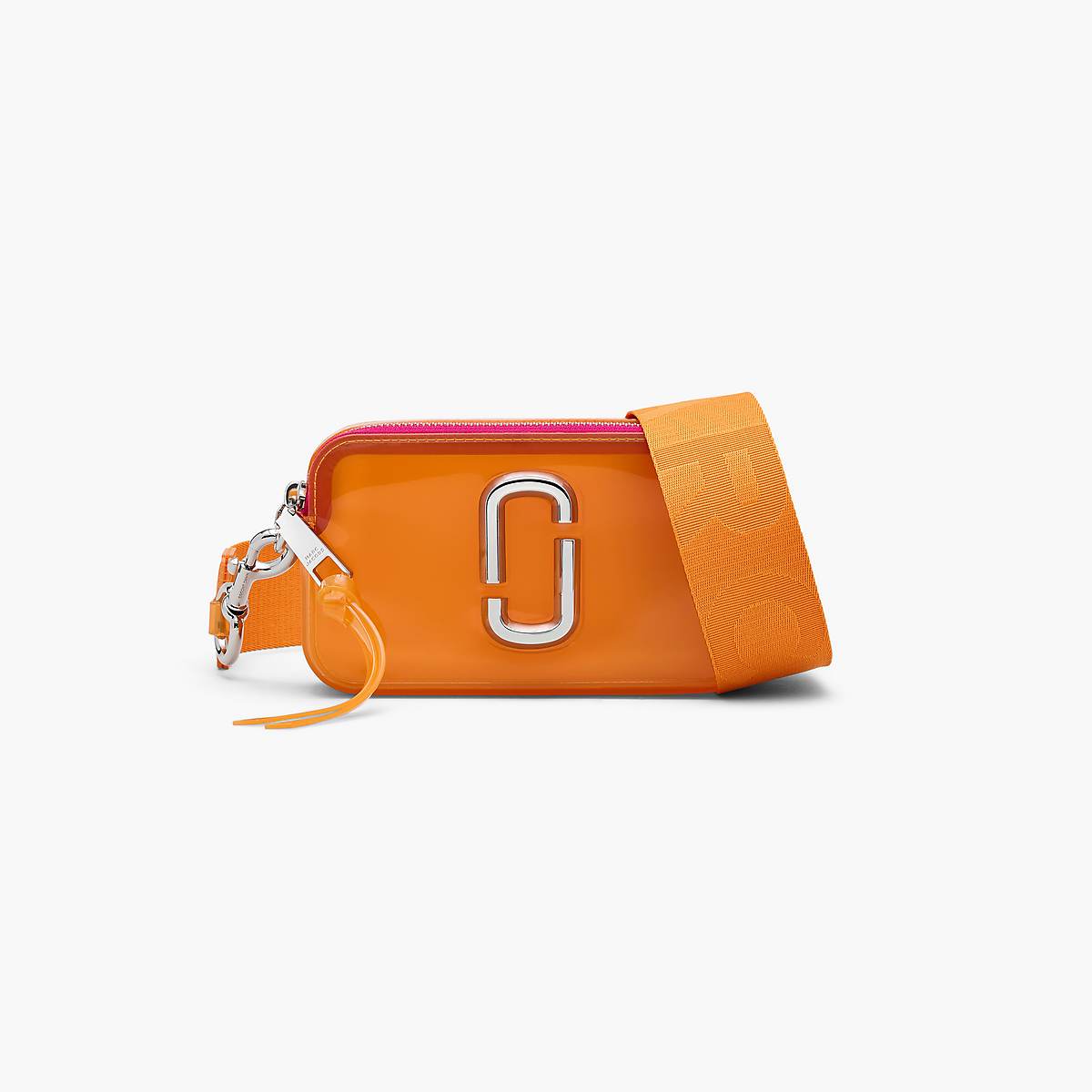 Women Marc Jacobs Jelly Snapshot Bags Orange | UK MJ7309-M98