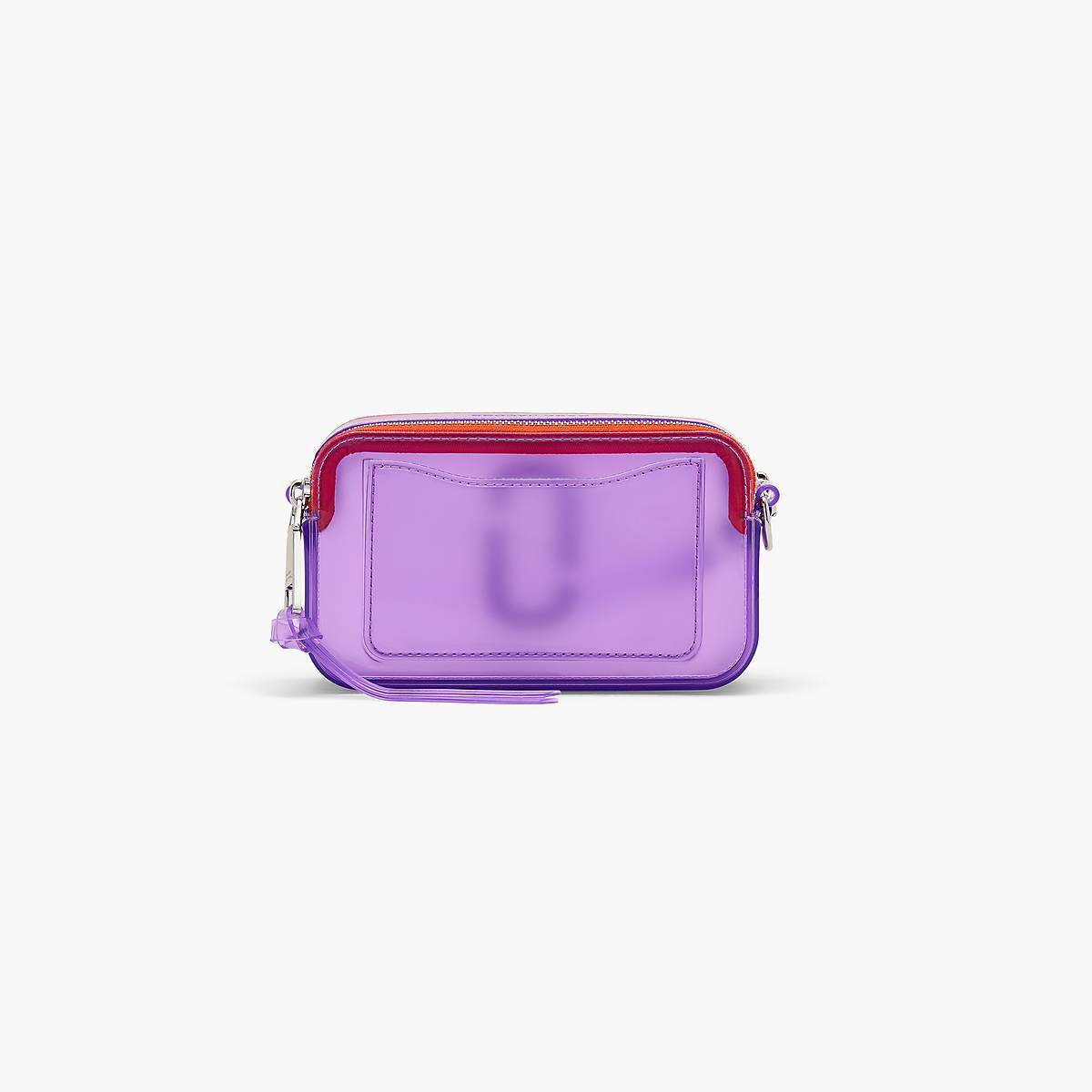 Women Marc Jacobs Jelly Snapshot Bags Purple | UK MJ9816-W57