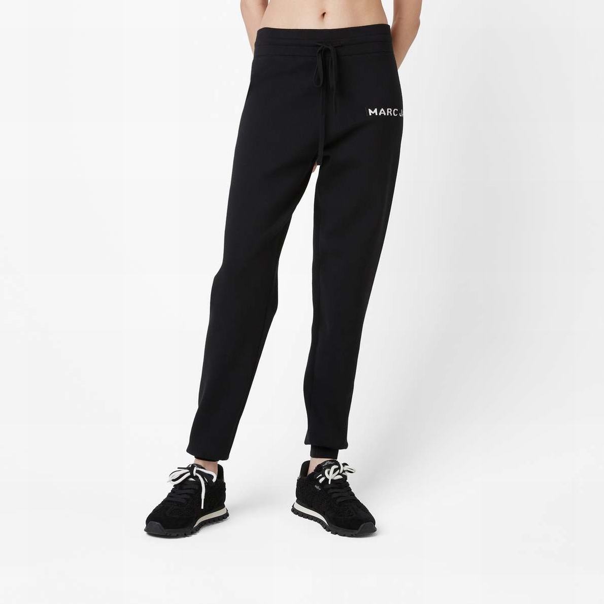 Women Marc Jacobs Knit Sweatpant Pants Black | UK MJ1395-W09